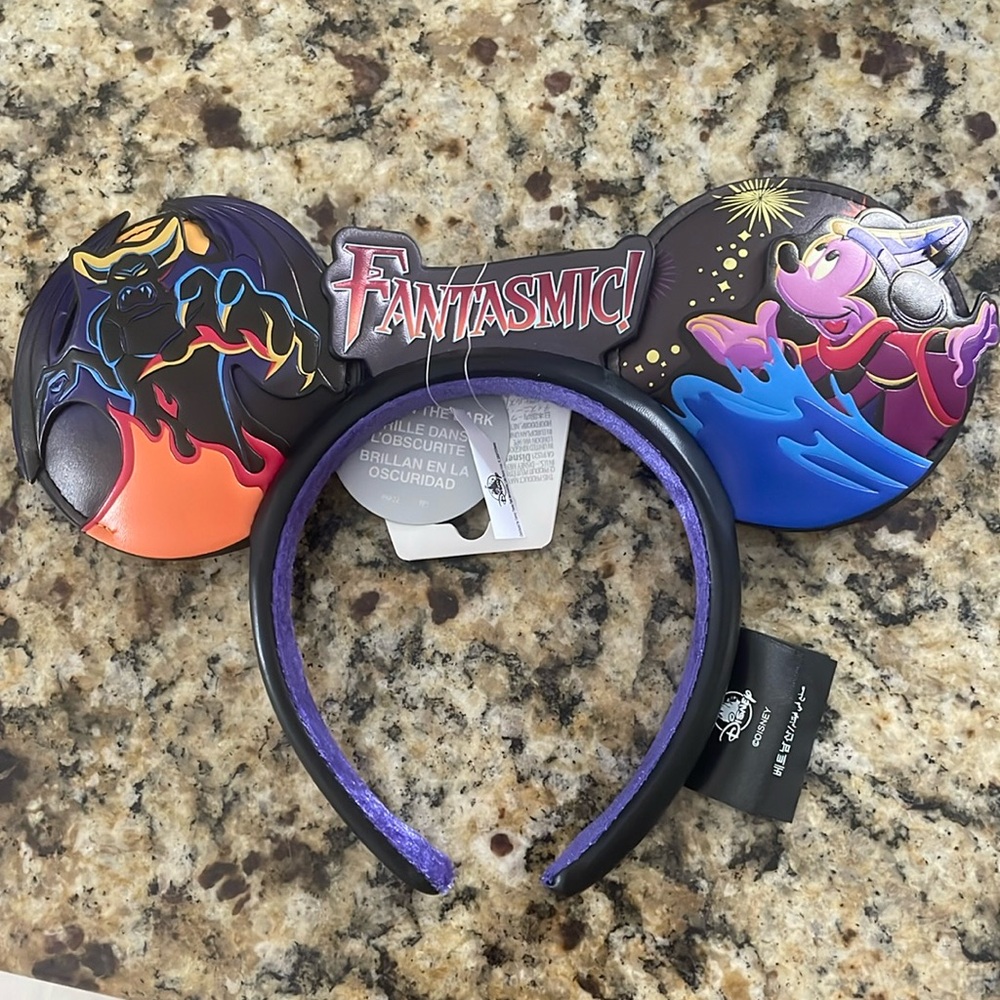 Disney Parks Fantasmic Mickey Ears Headband